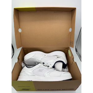 Skechers Go Run Consistent Extra Wide Mens 10 White Walking Running Shoes Air Co